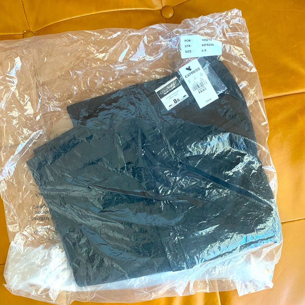 Express Columnist Slim Flare Dress Pants